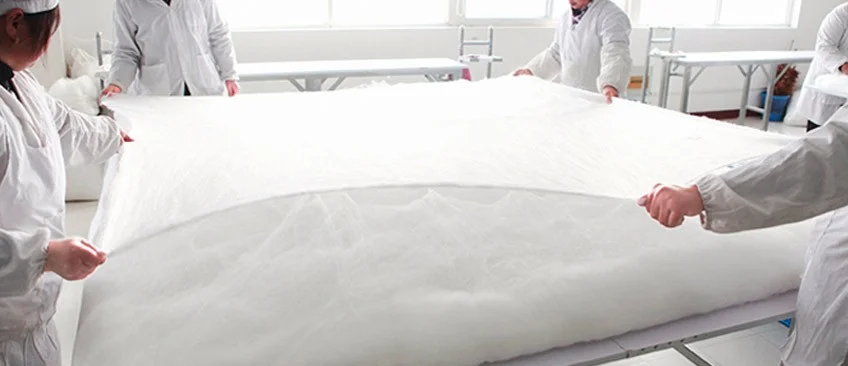 蚕丝被检测方法