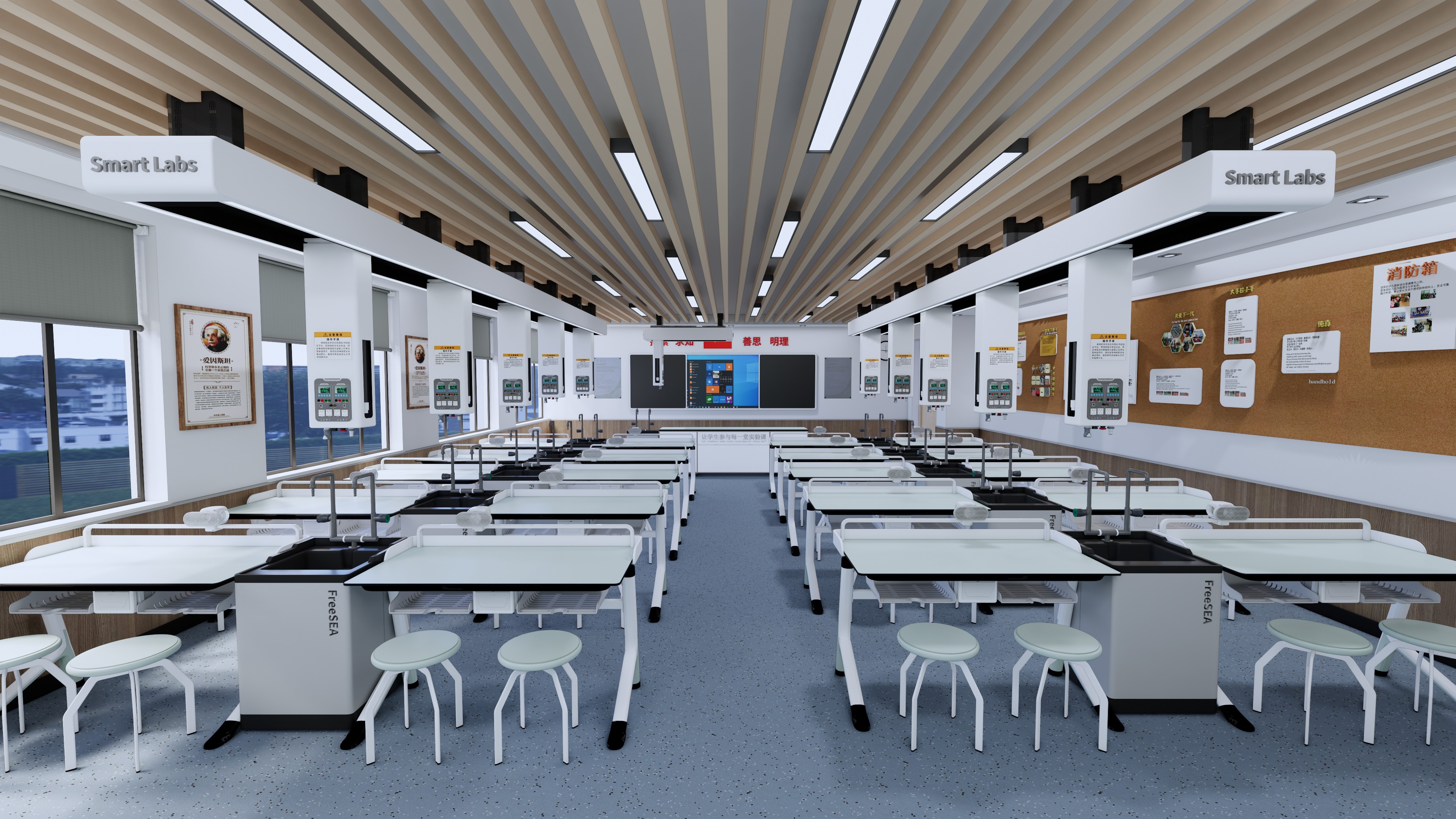 学校采购课桌椅招投标环保测试项目